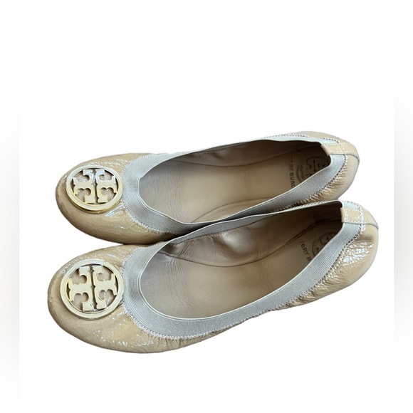 TORY BURCH Patent Leather Ballet Flats shoes - Picture 2 of 14